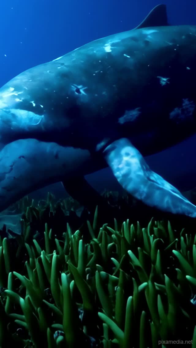 Twilight Grazing of the Dugong - Ocean Deep AI stock